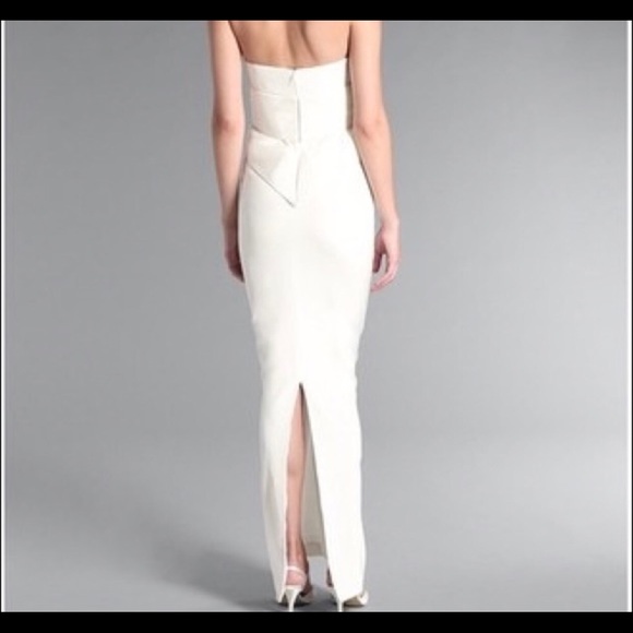 White Marchesa Notte gown, brand new tags attached - Picture 3 of 4